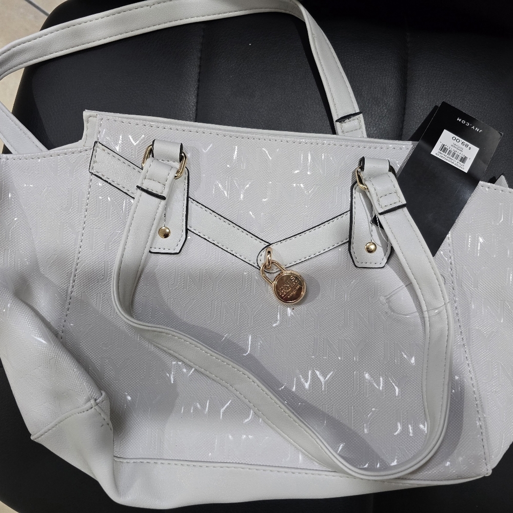 Jones new York satchel Makenzie color oyster mushroom BAG